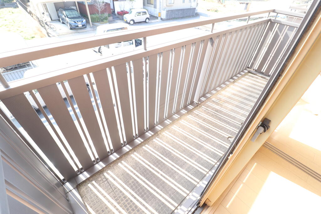 バルコニー　日当たりの良いバルコニー♪