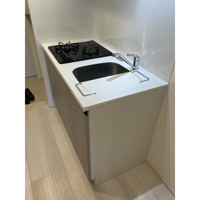 キッチン　コンパクトで使いやすいお風呂です