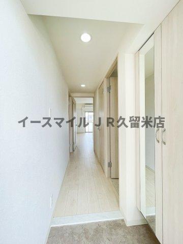 玄関　明るい玄関です