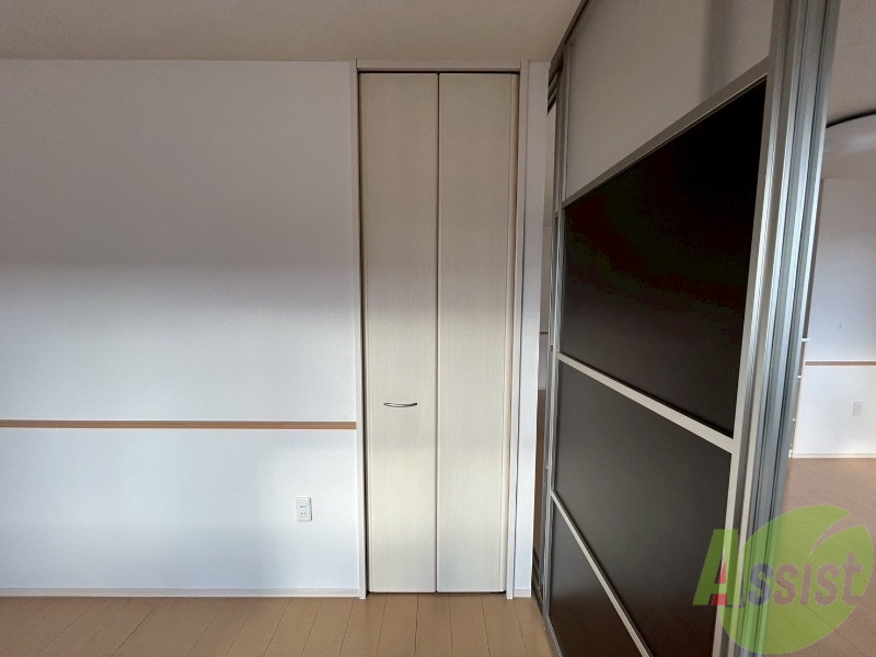 収納　こちらが収納です。有効活用してお部屋を広く使えますね。