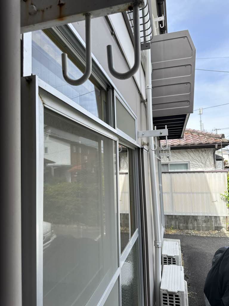 バルコニー　バルコニー物干