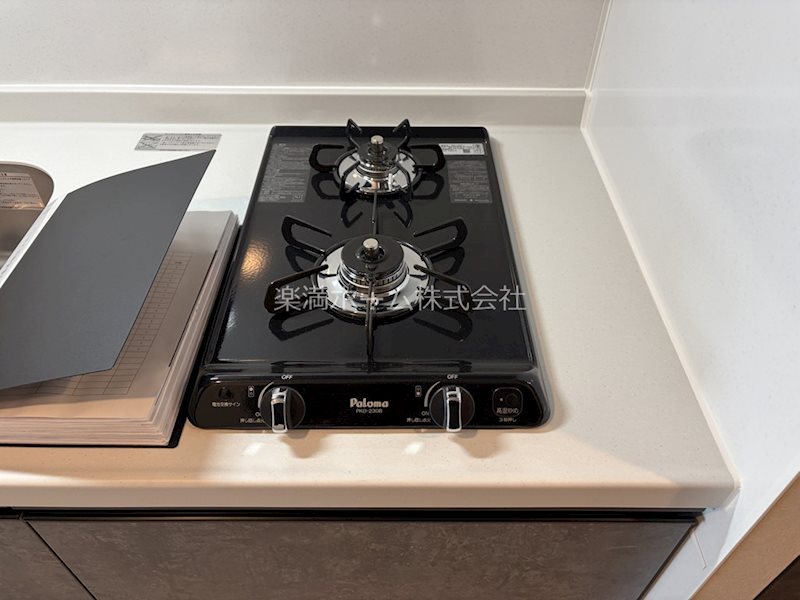 その他　2口ガスシステムキッチン♪