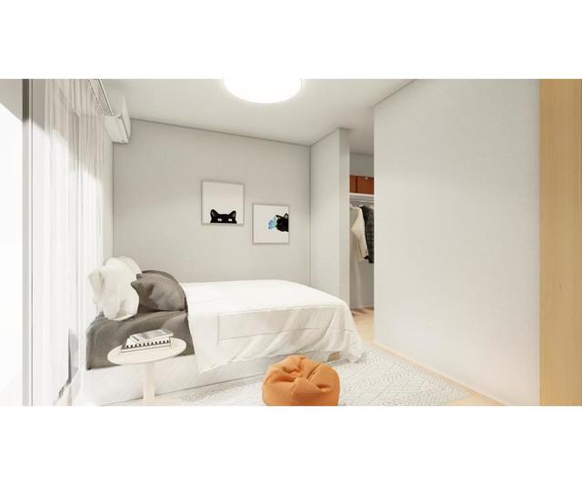 居室・リビング　完成イメージ図（※実際の家具・家電の設置はございません。）