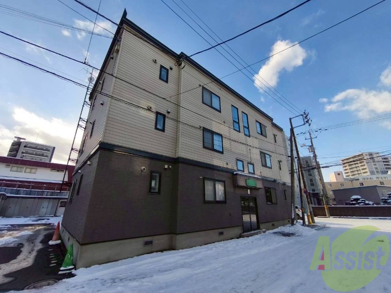 建物外観　札幌市東区北十三条東「リバーフィールド」