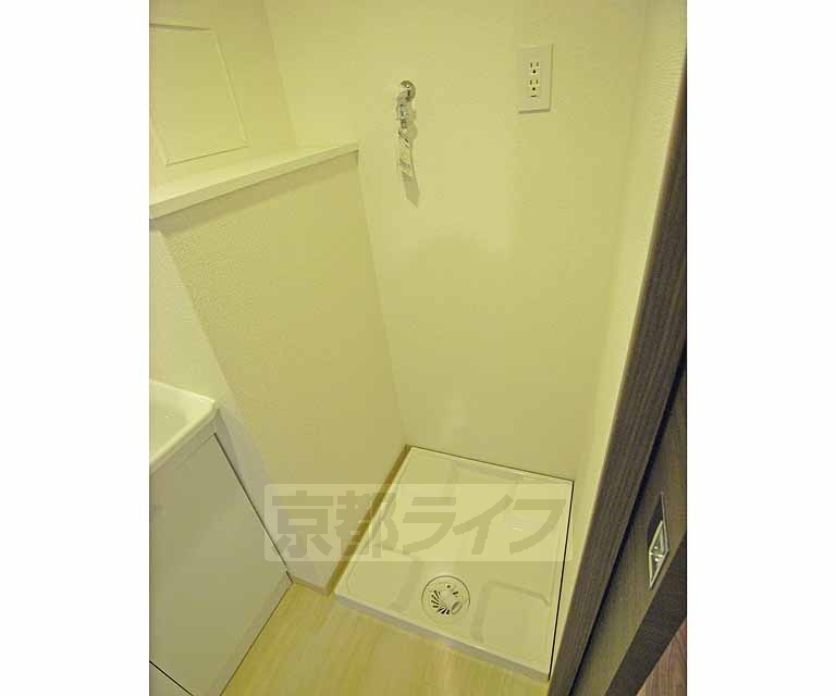 その他設備　洗濯機を置けます