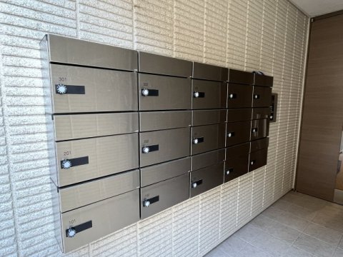 その他共有部分　集合ポストです