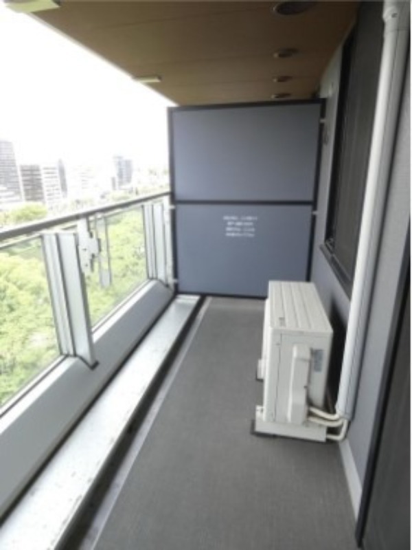 バルコニー　広々バルコニー♪