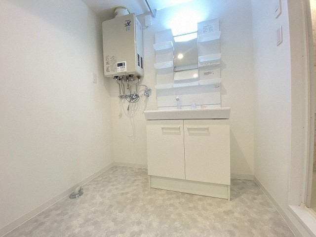 洗面設備　シャワードレッサー付きです！