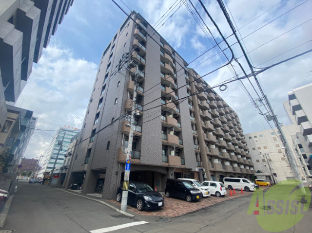 建物外観　札幌市中央区南５条西「サンシャイン・シティー弐番館」