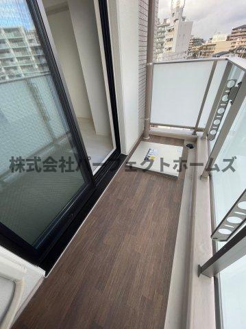 バルコニー　落ち着いた時間を過ごせるバルコニーです