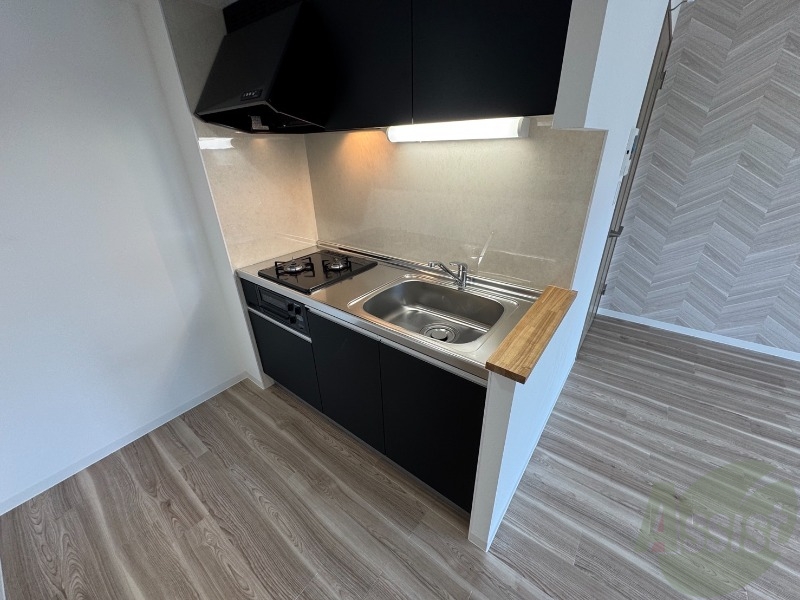 キッチン　キッチンはスペースも広々していて使いやすそうですよ！