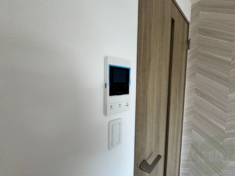 セキュリティ　来客時にはこちらのチャイムが鳴りますよ。