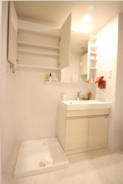 その他設備　室内洗濯置き