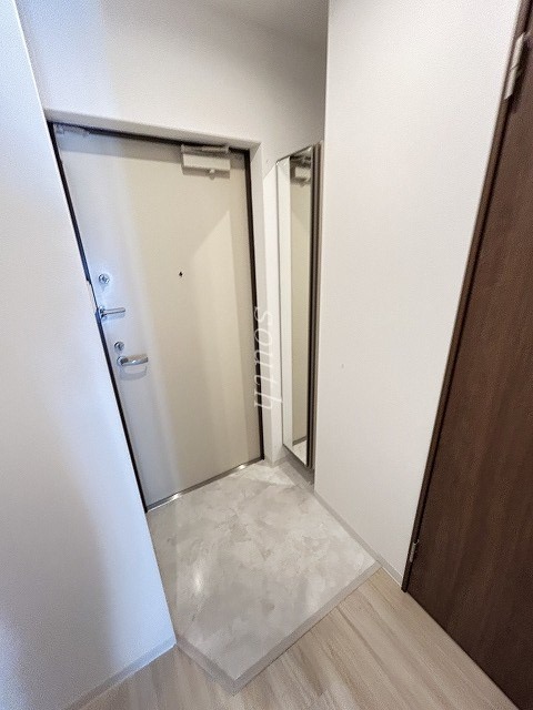 玄関　シューズＢＯＸ付きの玄関