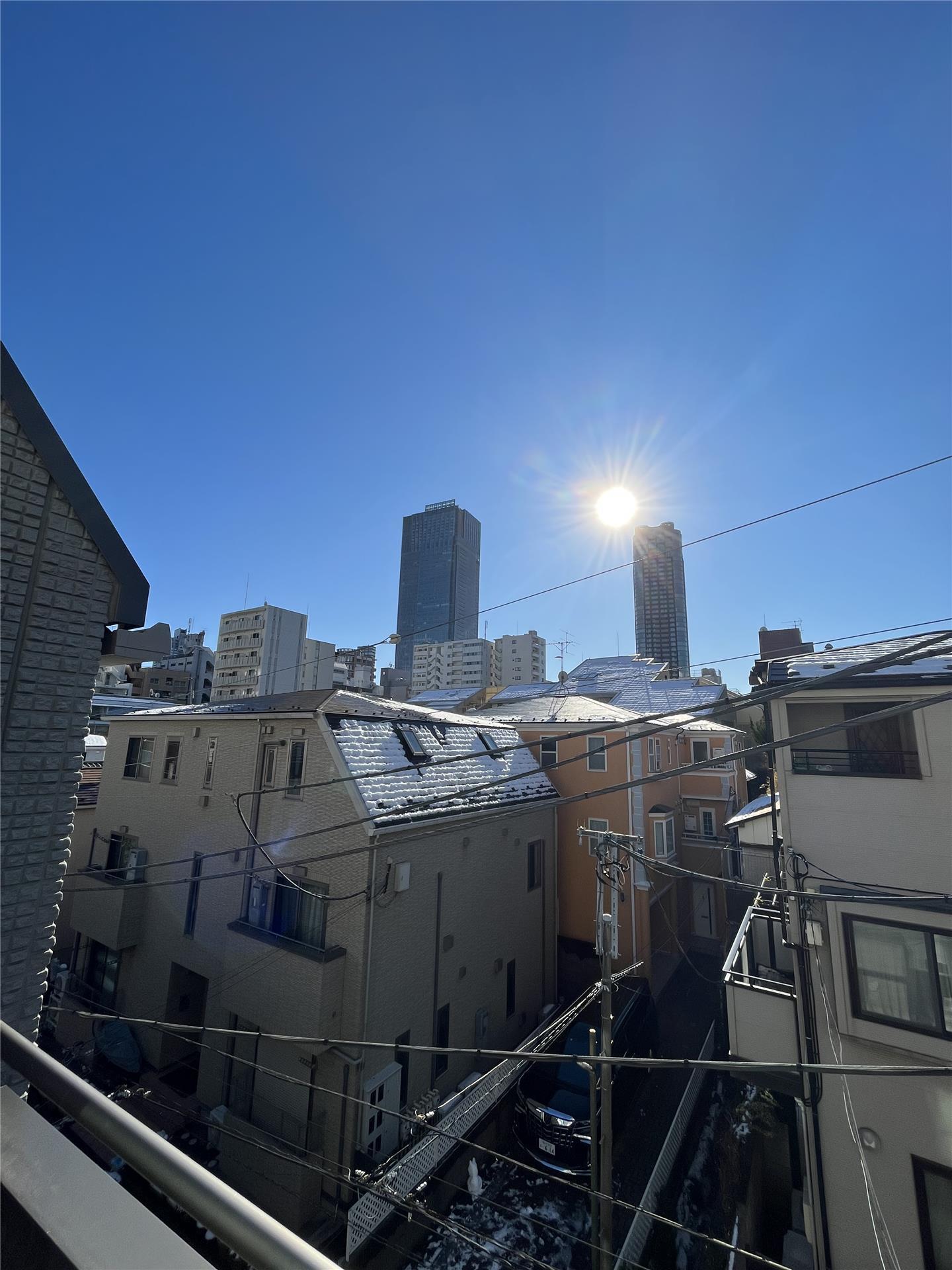 眺望　南西向き　日当たり良好