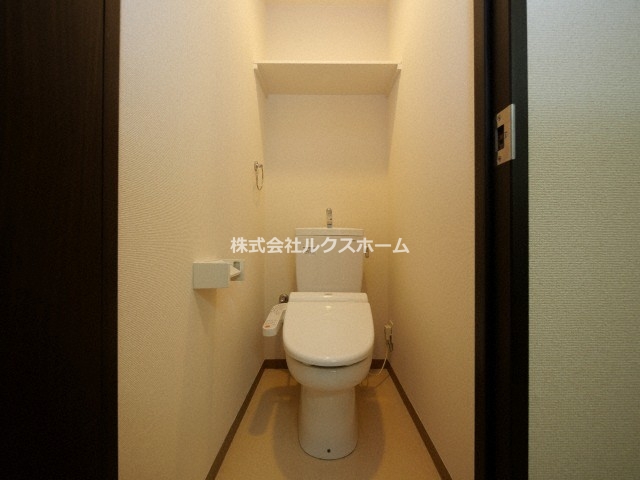 トイレ　ゆったりとした空間のトイレです