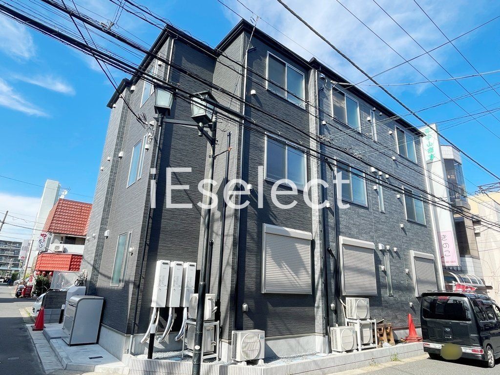 建物外観　２０２５年９月完成、勝田台駅徒歩圏内の便利な立地