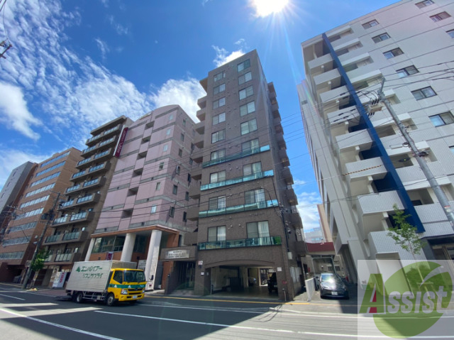 建物外観　札幌市北区北十条西　「サザンフォレスト北大」