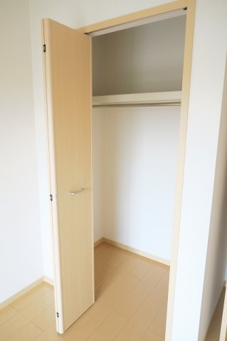 収納　たっぷりとした収納スペースです