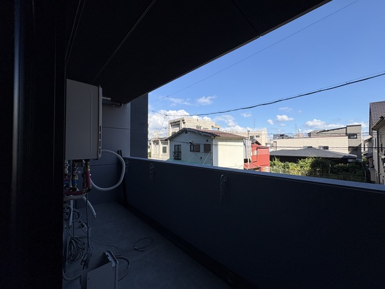 バルコニー　※別号室の写真です