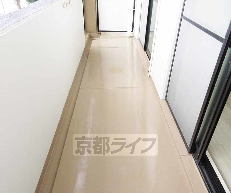 バルコニー　防水もばっちりです。