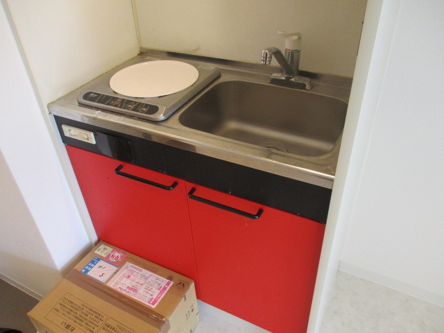 キッチン　1口コンロ設置済みです