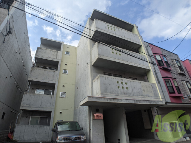 建物外観　札幌市北区北二十八条西「ＣＲＥＡ北２８条」