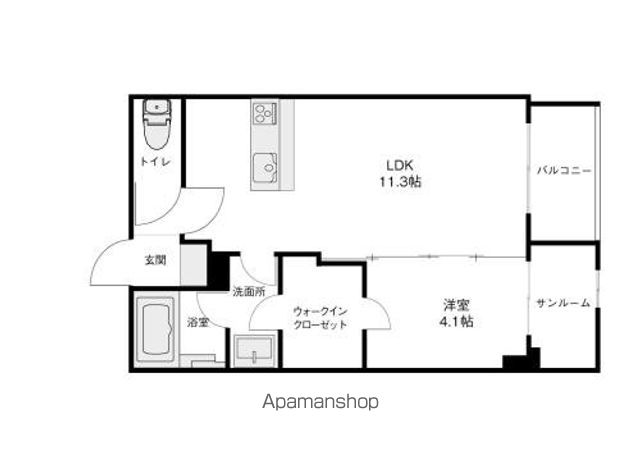 1LDK Mansion in Kanazawa, Ishikawa — photo 2 of 3