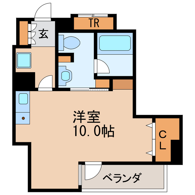 パークアクシス新栄の間取り写真