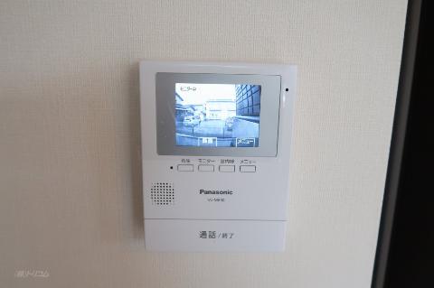 セキュリティ　カメラ付インターホン（イメージ）