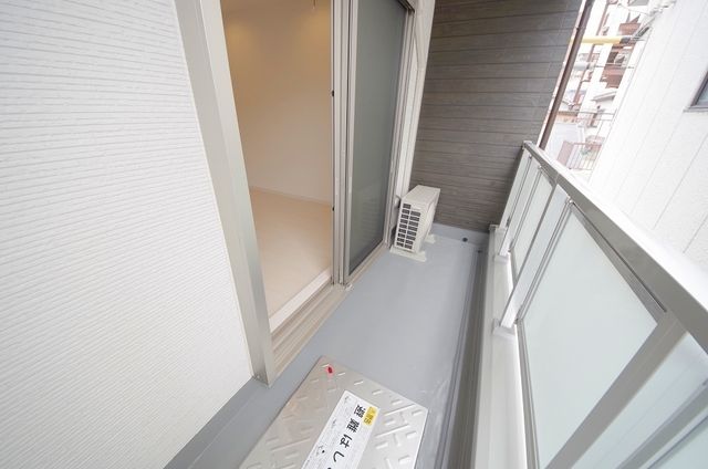 バルコニー　同じタイプのお部屋の写真です