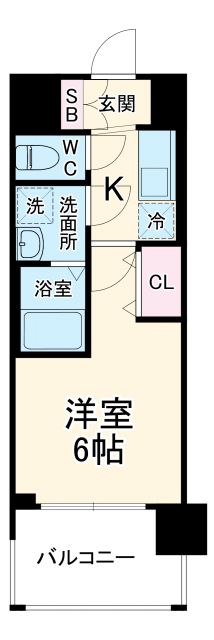 レオンコンフォート梅田北の間取り写真