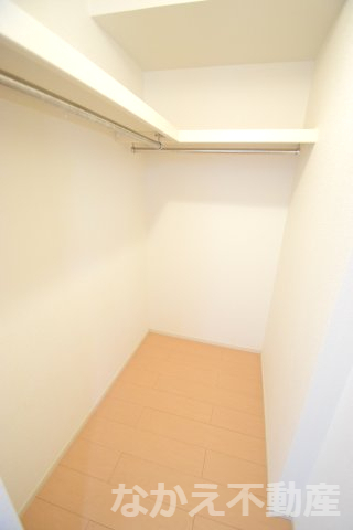 収納　収納のためのスペースです