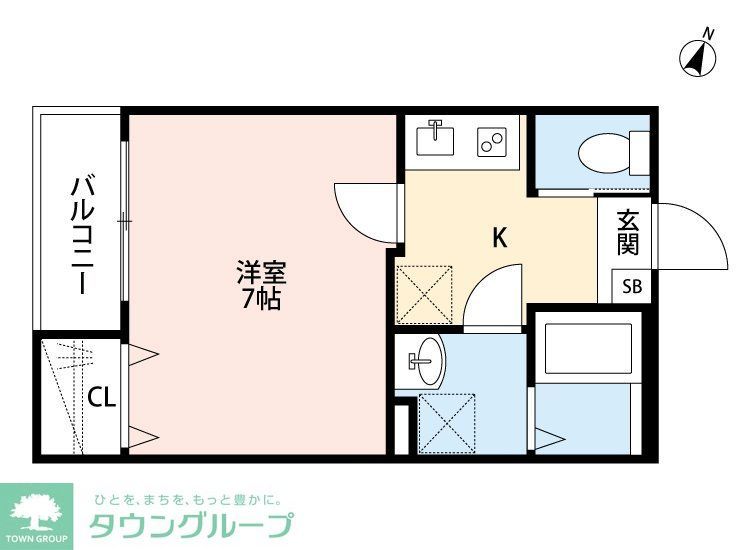 riviere亀有の間取り写真