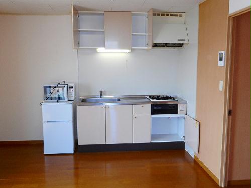 キッチン　部屋によっては家具家電が付いておりません