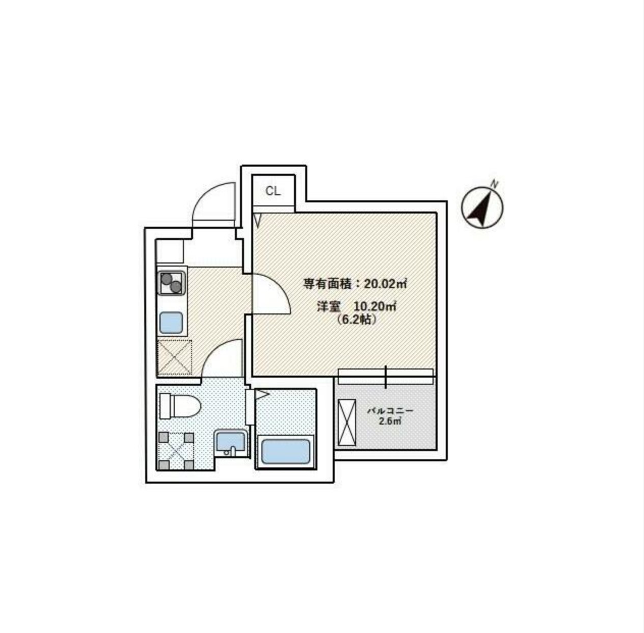 CASA GRANDE上板橋の間取り写真