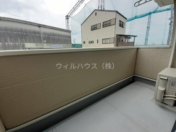 バルコニー　日当たり良好！