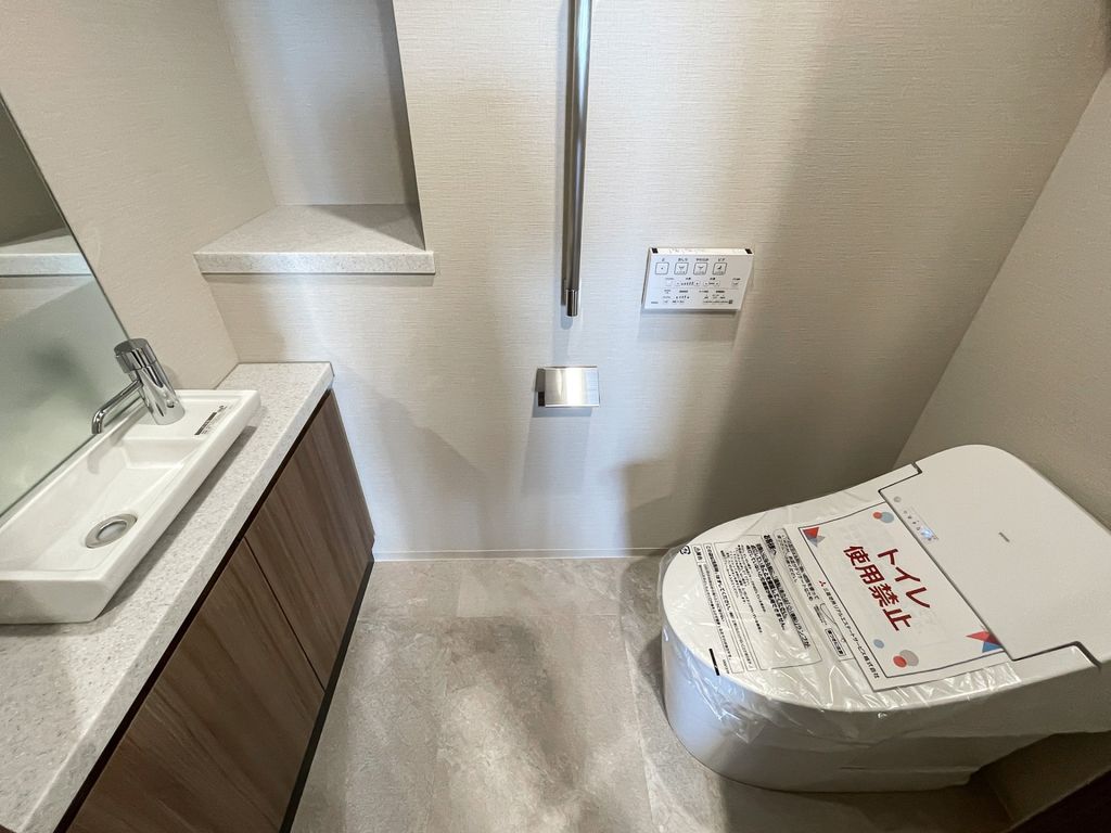 トイレ　同間取りタイプ別部屋になります。