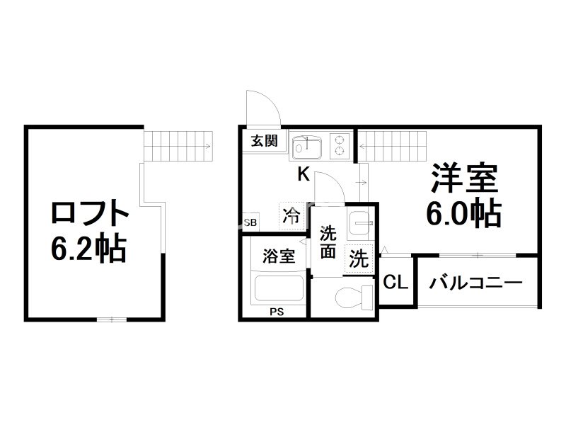 The Lotus Court 墨染の間取り写真