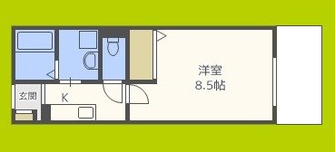 南壱番館の間取り写真