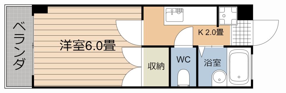 エントピア鴨池第8の間取り写真