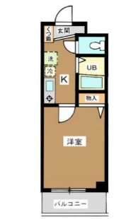 東武伊勢崎線 東向島駅 徒歩4分 5階建 築30年の間取り写真
