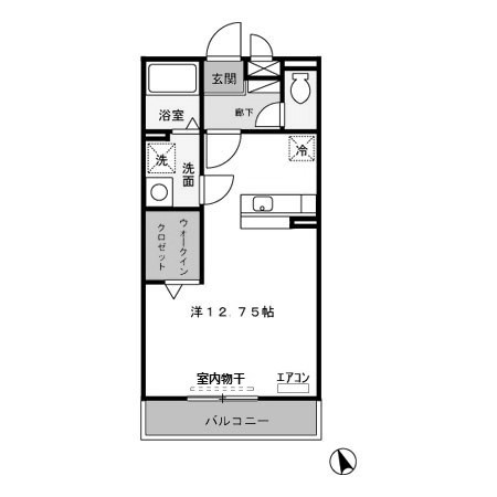 ＪＲ高崎線 熊谷駅 徒歩22分 3階建 築20年の間取り写真