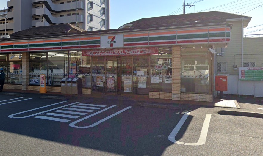 コンビニ　セブンイレブン 習志野屋敷店（コンビニ）まで417m