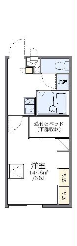 レオパレス待夢の間取り