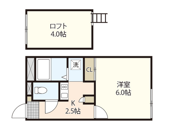 レオパレス安東の間取り