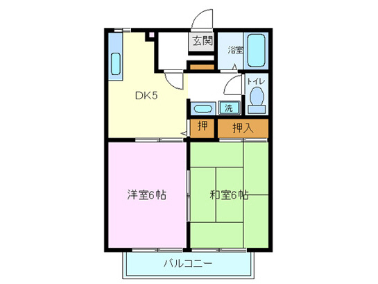 静岡県三島市徳倉４（アパート）の賃貸物件の間取り