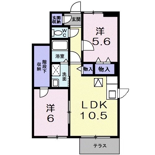 パレ　エトワールの間取り