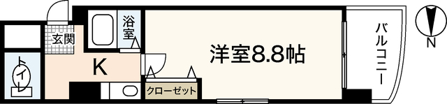 トーシン白島ビルの間取り