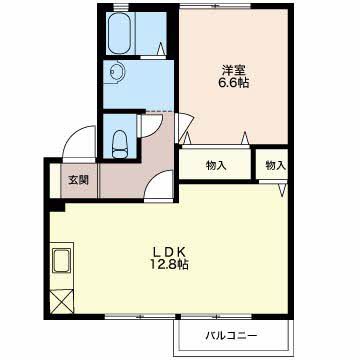 シャルマン城東IIの間取り